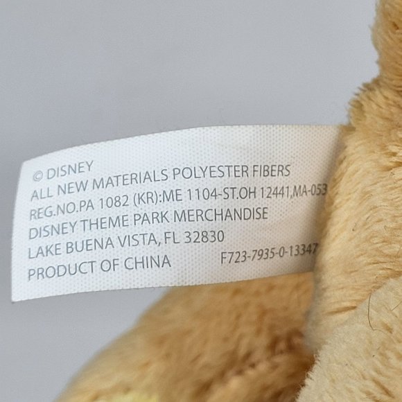 Vtg Disney Parks Babies Plush “Lady” Puppy Stuffed Blushing Authentic Original - Picture 12 of 12